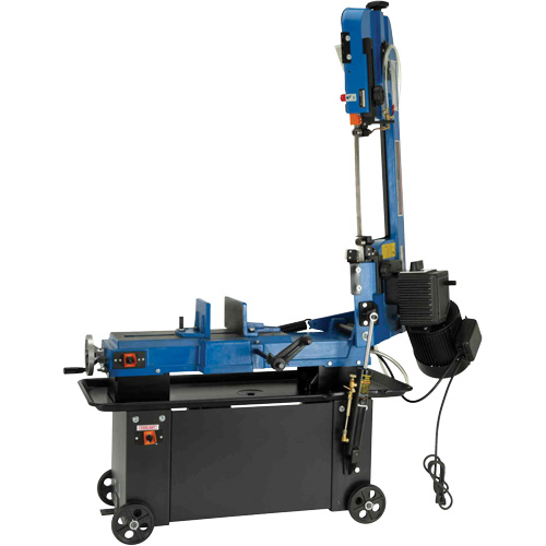 JHVG-712 Metal Bandsaw, Horizontal, 7" Round and 7" x 12" Rectangular Cutting Capacity Consource