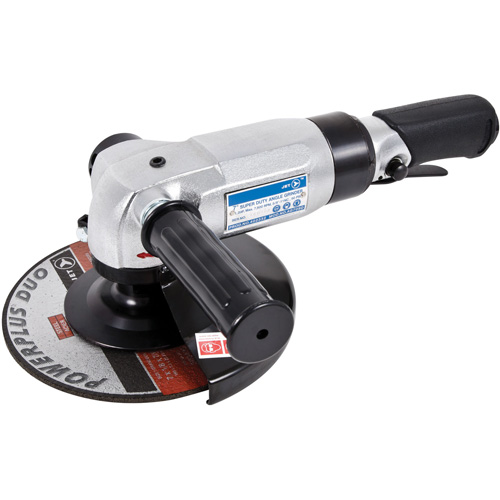 Super Heavy-Duty Angle Grinder, 7" Wheel, 3/8" NPT Inlet, 7800 RPM Consource