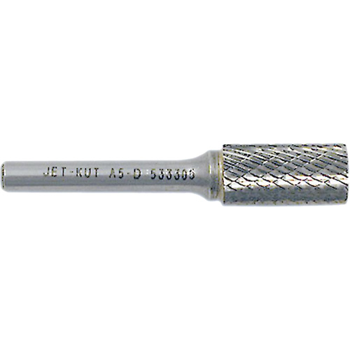 Cylindrical Burr, 5/8" Dia., 1/4" Shank, 1" Depth of Cut Consource