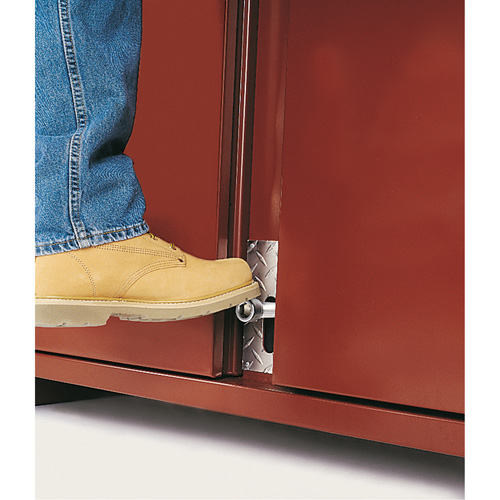Jobsite Shelf Cabinet, Steel, 47.5 Cubic Feet, Red Consource