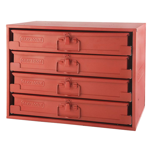 R&acirc;telier avec 4 boîtes &agrave; compartiments, 4 compartiments, 20-1/2" la x 12-1/2" p, 14-5/8" h, Rouge Consource