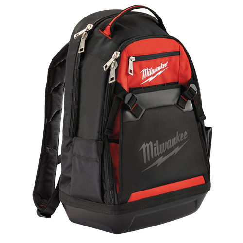 Jobsite Backpack, 20" L x 16" W, Black, Ballistic Consource