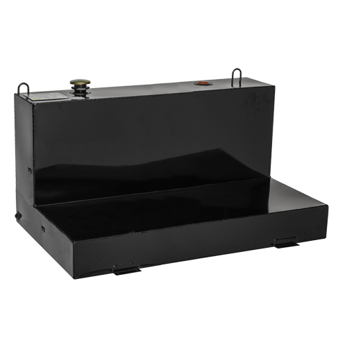 R&eacute;servoir de transfert pour carburant en acier, Acier, Capacit&eacute; 100 gal., Noir Consource