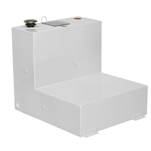 Steel Fuel Transfer Tank, Steel, 48 gal. Capacity, White Consource