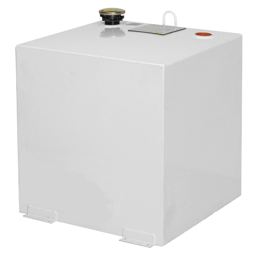 Steel Fuel Transfer Tank, Steel, 50 gal. Capacity, White Consource