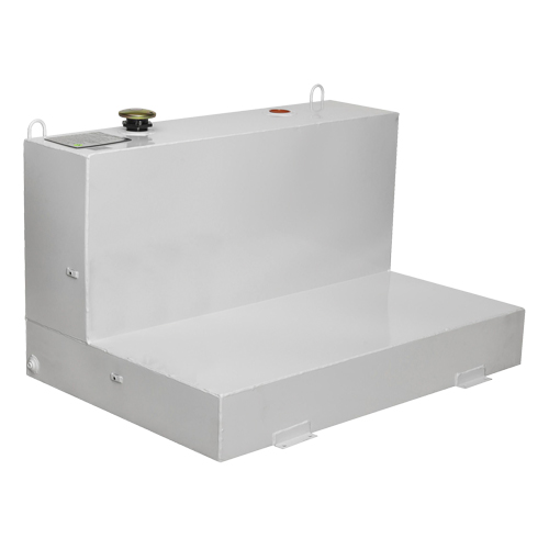 Steel Fuel Transfer Tank, Steel, 85 gal. Capacity, White Consource