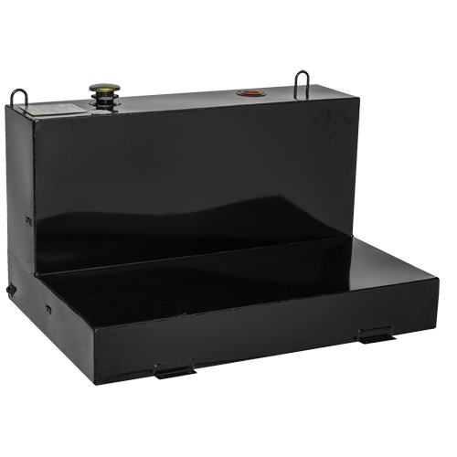 Steel Fuel Transfer Tank, Steel, 85 gal. Capacity, Black Consource