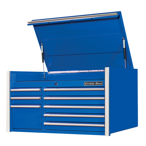 RX Series Tool Chest, 41" W, 8 Drawers, Blue Consource