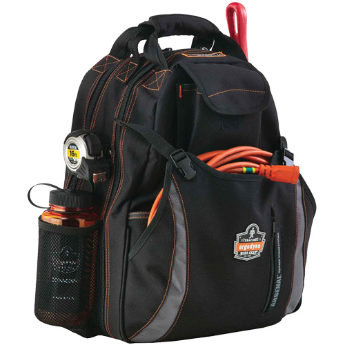Sac &agrave; dos pour outils 5843 Arsenal, 13-1/2" lo x 8-1/2" la, Noir, Polyester Consource
