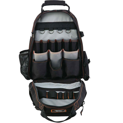 Sac &agrave; dos pour outils 5843 Arsenal, 13-1/2" lo x 8-1/2" la, Noir, Polyester Consource