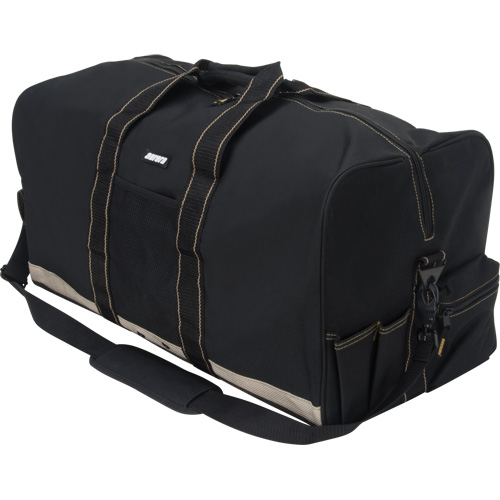 Sac pour &eacute;quipement tout usage, Polyester, 8 pochettes, Noir Consource