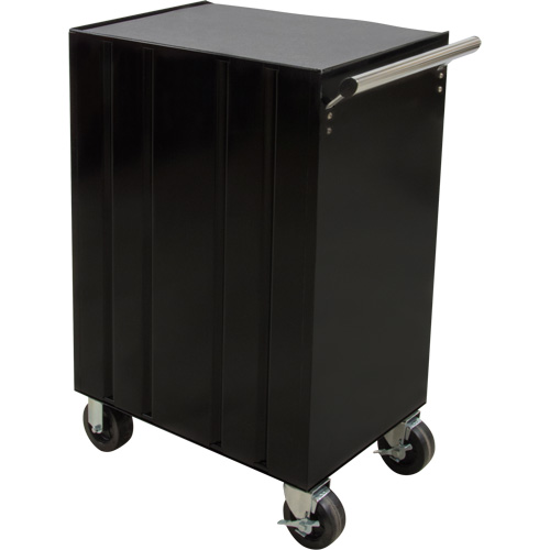 Industrial Tool Cart, 7 Drawers, 27" W x 18-3/4" D x 39" H, Black Consource
