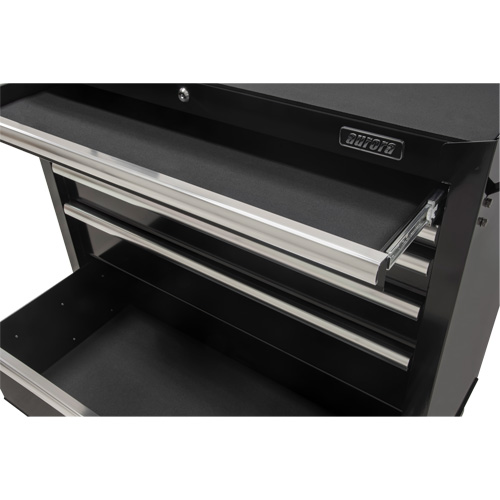 Chariot &agrave; outils industriel, 6 tiroirs, 39" la x 20-4/5" p x 38-1/2" h, Noir Consource