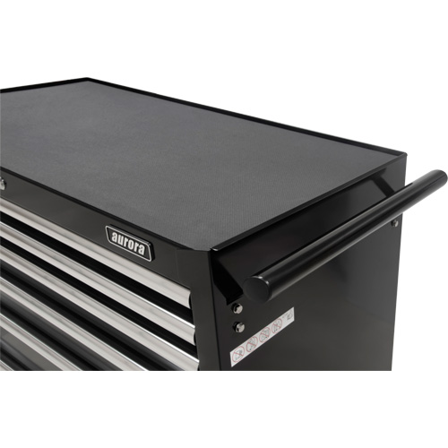 Chariot &agrave; outils industriel, 6 tiroirs, 39" la x 20-4/5" p x 38-1/2" h, Noir Consource