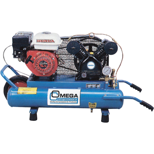 Contractor Series Air Compressors, Gas, 6.6 Gal. (8 US Gal), 125 PSI Consource