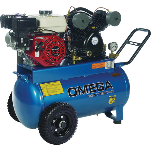 Contractor Series Air Compressors, Gas, 16.6 Gal. (20 US Gal), 125 PSI Consource