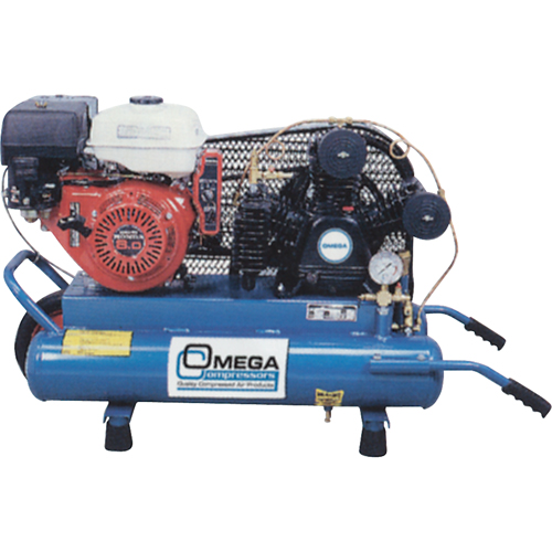 Contractor Series Air Compressors, Gas, 6.6 Gal. (8 US Gal), 175 PSI Consource