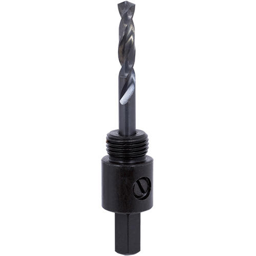 Mandrin hexagonal pour scie-cloche, 1-1/4" - 2-3/8", 3/8" Tige Consource