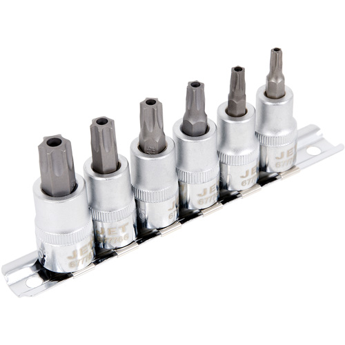 Jeu de douilles &agrave; embout inviolables SS386TB, Torx inviolable, Prise 3/8", 6 mr Consource