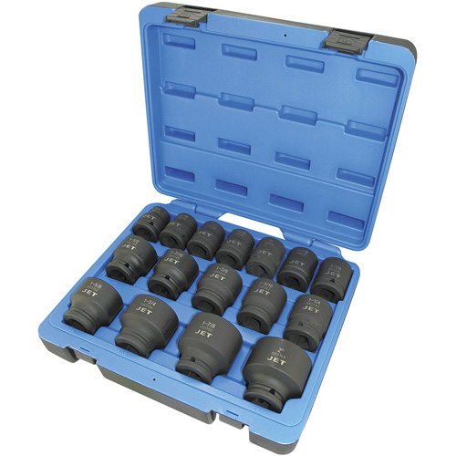 Jeu de douilles SAE &agrave; 6 pans PS1634, 16 Mcx, Chocs, Prise de 3/4" Consource