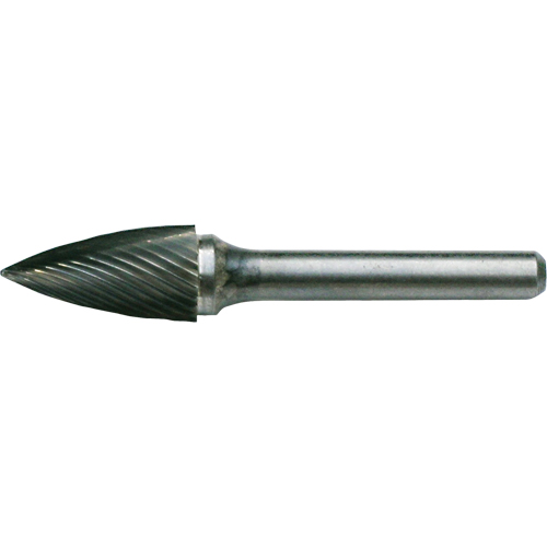 Fraises au carbure solide - Arboriforme avec extr&eacute;mit&eacute; en pointe CLEVELAND, , 1/8" dia., 1/8" Tige, 5/16" Prof. de la coupe Consource