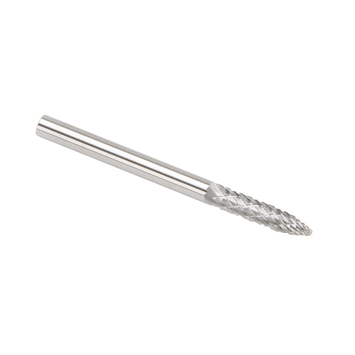 Fraises au carbure solide - Arboriforme avec extr&eacute;mit&eacute; en pointe CLEVELAND, SG-44, 3 mm dia., 1/8" Tige Consource