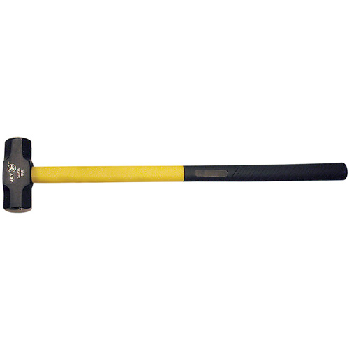 Heavy-Duty Sledge Hammer, 6 lbs., 34", Fibreglass Handle Consource