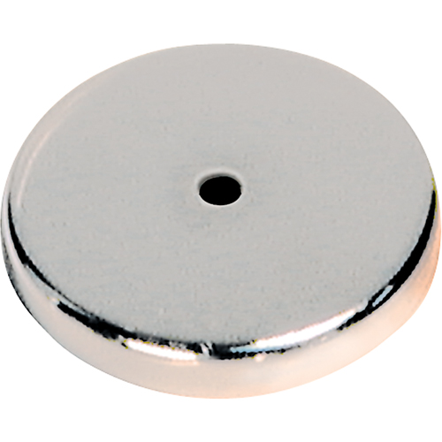 Low Profile Cup Magnets, 2-1/32" Dia., 19 lbs. Pull Consource
