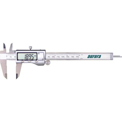 Electronic Digital Calipers, 0.001" (0.03 mm) Resolution, 0 - 6" (0 - 152 mm) Range Consource