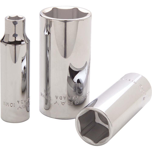  Socket, 10 mm, 1/2" Drive, 6 Points, Deep Consource