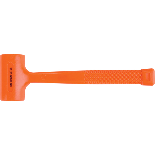 Dead Blow Hammer, 8 oz., Textured Grip, 10-1/2" L Consource