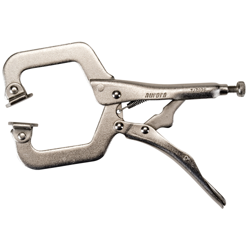 Pince-&eacute;tau avec coussins pivotants, Longueur 6", Pinces serre-joints Consource