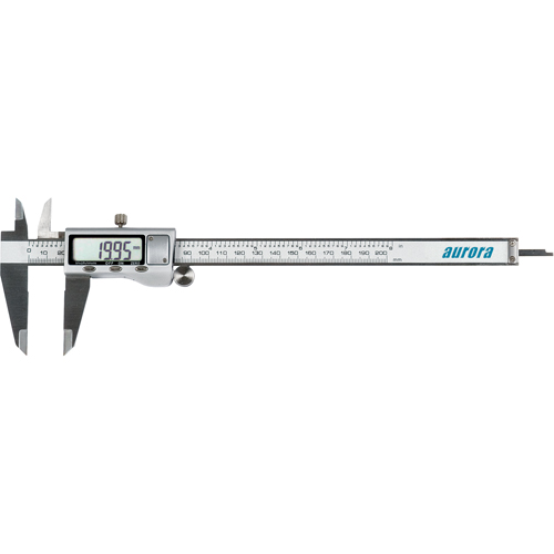 Electronic Digital Calipers, 0.001" (0.03 mm) Resolution, 0" - 8" (0 mm - 200 mm) Range Consource