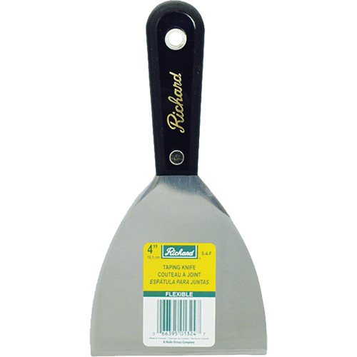 Couteau &agrave; galon sur joint flexible de s&eacute;rie Pro, 4", Lame en Acier &agrave; haute teneur en carbone Consource