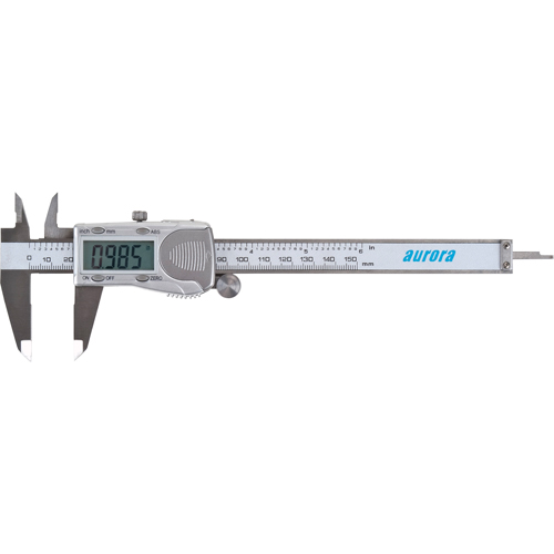 Electronic Digital Calipers, 0.001" (0.03 mm) Resolution, 0 - 6" (0 - 152 mm) Range Consource