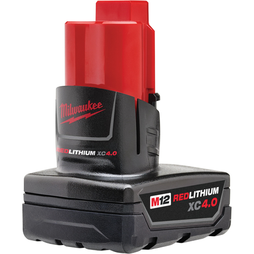 M12 Redlithium 4.0 Battery, Lithium-Ion, 12 V, 4 A Consource