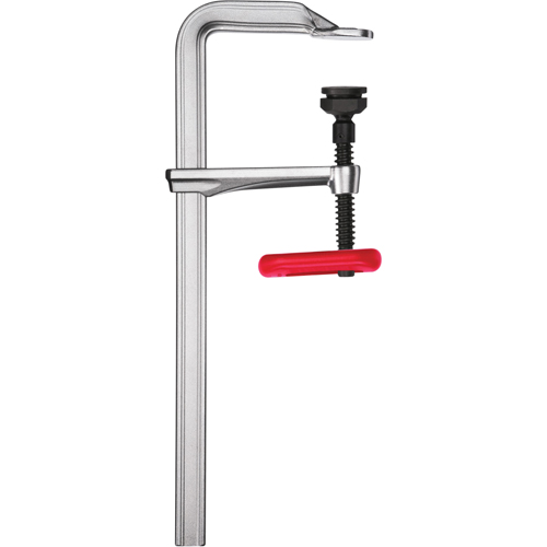 Serre-joints &agrave; coulisse avec poign&eacute;e ergonomique pour service normal, 8" (203,2 mm), Force de serrage 2800 lb Consource