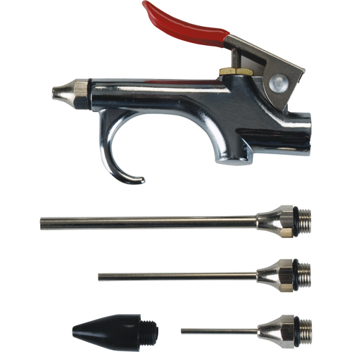 Blow Gun Kit with 5 Interchangeable Tips Consource
