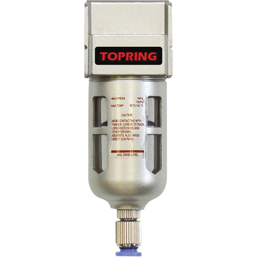 Filters, Modular, 1/4" NPT, Semi-Automatic Drain, For Water Consource