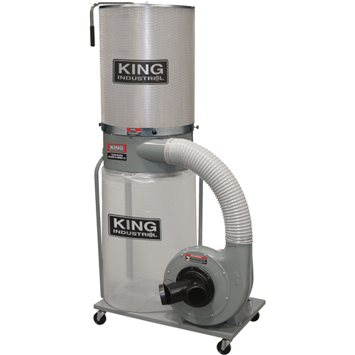 Dust Collectors with Canister Filter, 38" x 27" x 70" Consource