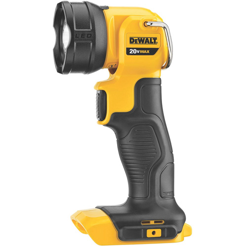 Lampe de travail Max, DEL, 110 lumens, 11 hres de fonctionnement, Bloc-pile Rechargeable, Plastique Consource