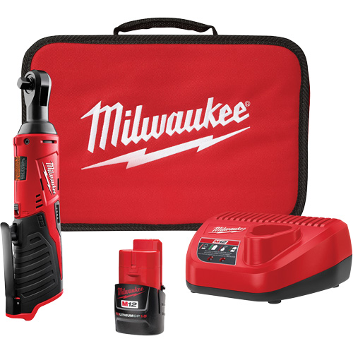 Trousse de cl&eacute; &agrave; cliquet sans fil M12, 12 V, Prise de 3/8" Consource