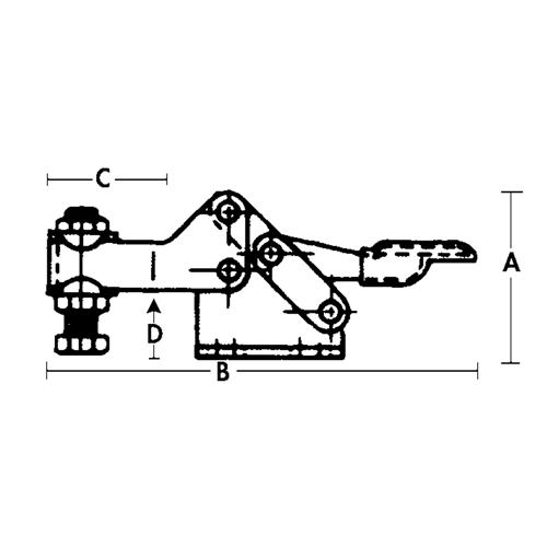 Horizontal Hold-Down Clamps - 205 Series Consource