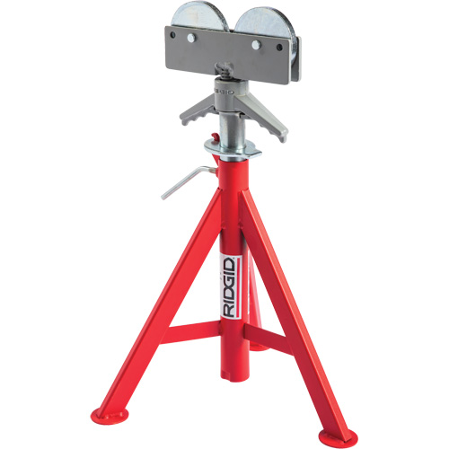 Support de tuyau pour rouleau baiss&eacute; no RJ-98, 59-104 cm R&eacute;glage de la hauteur, 12" Capacit&eacute; max. de tuyau, 1000 lb Capacit&eacute; de charge max. Consource