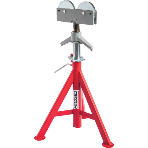 Support de tuyau pour rouleau baiss&eacute; no RJ-98, 59-104 cm R&eacute;glage de la hauteur, 12" Capacit&eacute; max. de tuyau, 1000 lb Capacit&eacute; de charge max. Consource