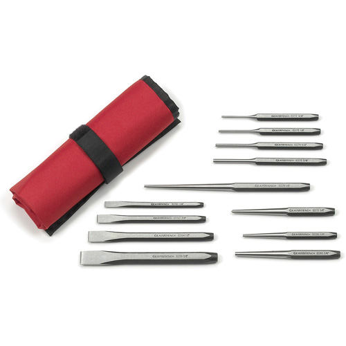 Punch & Chisel Set, 12 Pieces Consource