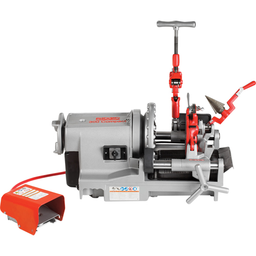 Machine &agrave; fileter compacte no 300, 52 tr/min, Filetage de la tige 1/2" - 2" Consource