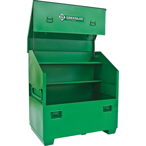 Jobsite Chest, 36" W x 30" D x 48" H, Green Consource