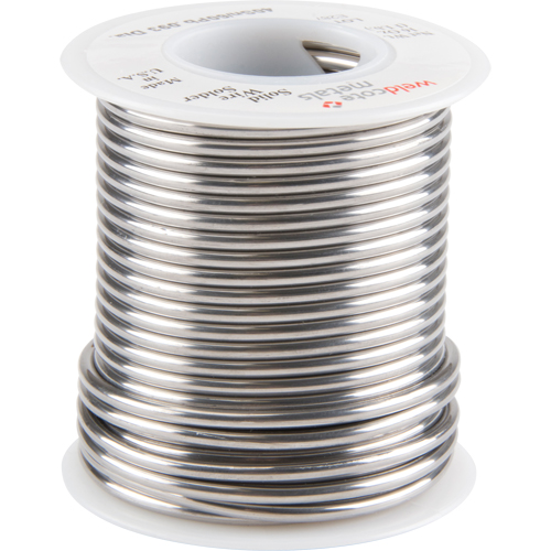 Common Solder, Lead-Based, 40% Tin 60% Lead, Solid Core, 0.09375" Dia. Consource