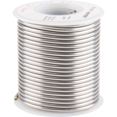 Common Solder, Lead-Based, 50% Tin 50% Lead, Acid Core, 0.09375" Dia. Consource